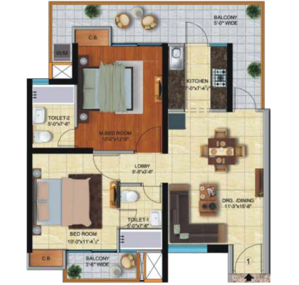 ACE City Floor Plan