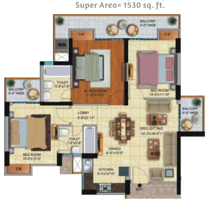 ACE City Floor Plan