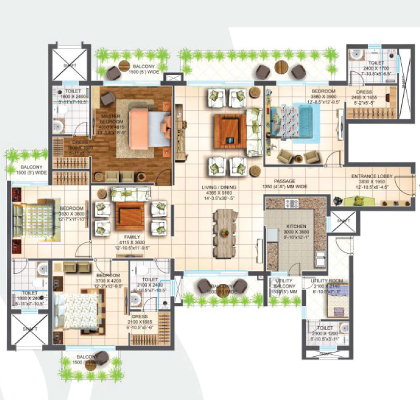 ACE Parkway Floor Plan