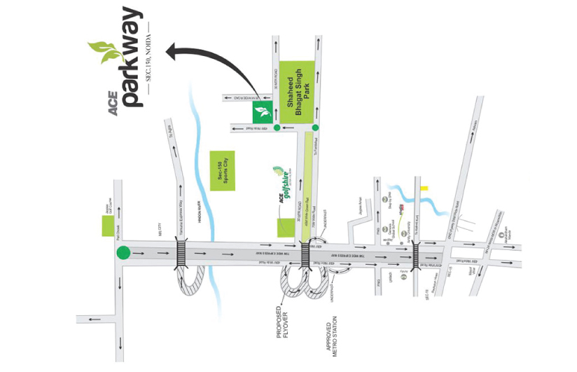 ACE Parkway location Map