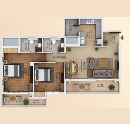 Ace Starlit Floor Plan