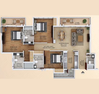 Ace Starlit Floor Plan