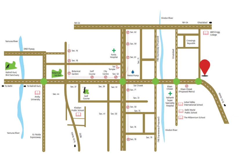 ATS Nobility   location Map