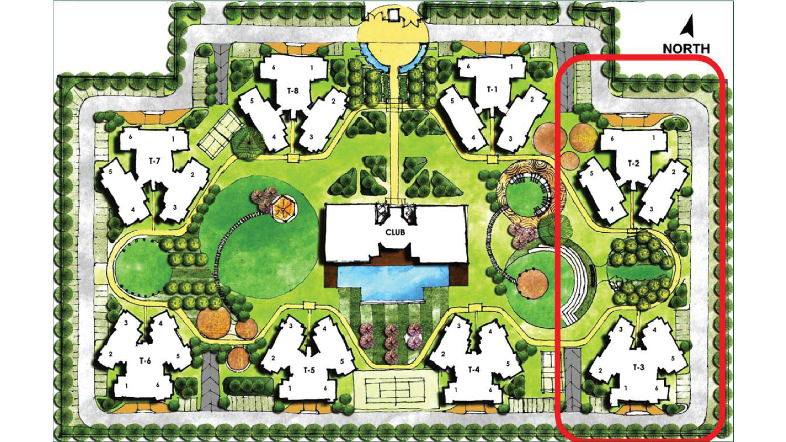 ATS The Hedges    Site Map