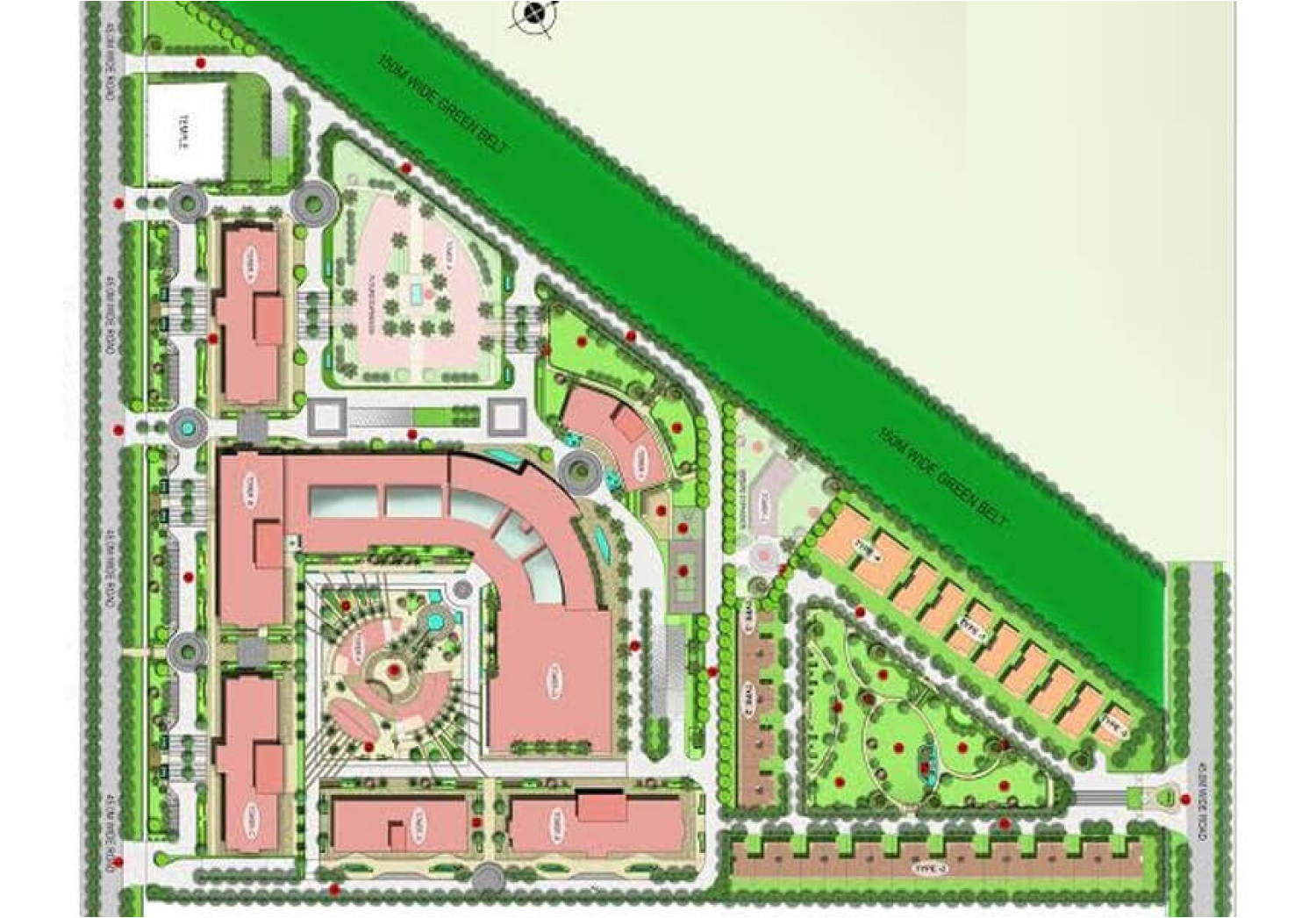 Bhutani Alphathum Site Map