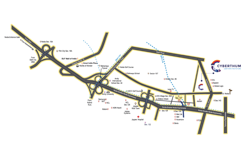 bhutani cyberthum location Map