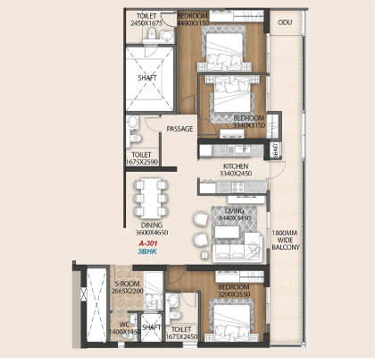 DLF One Midtown Floor Plan