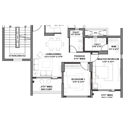 Godrej air Floor Plan