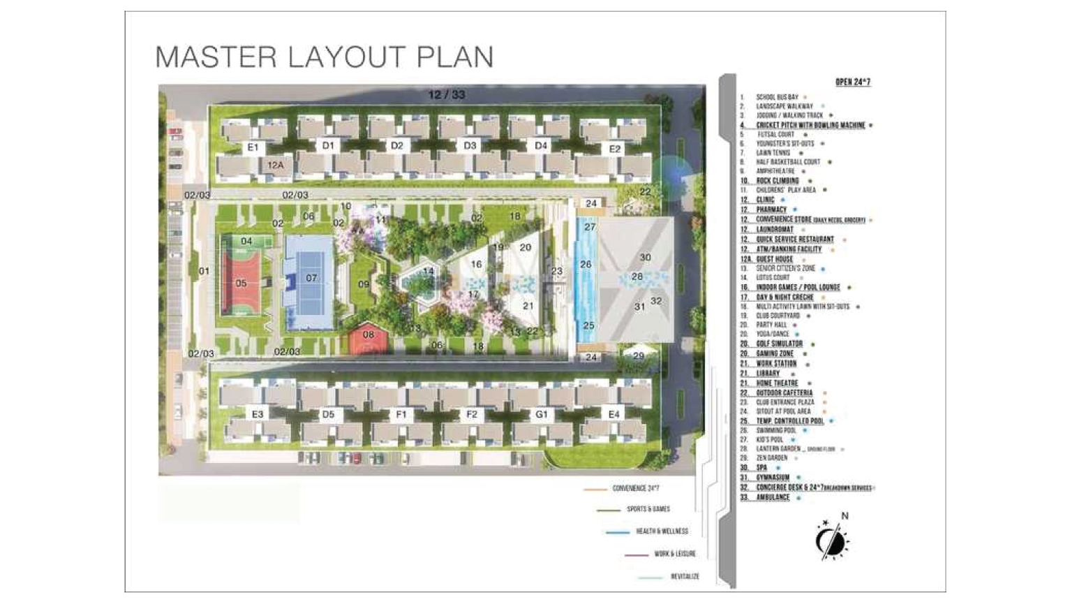 Godrej Elements Site Map