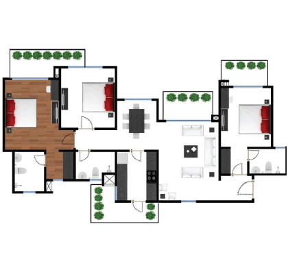 Godrej Frontier Floor Plan