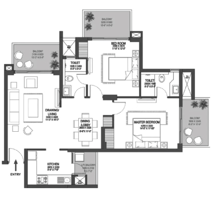 Godrej Meridien Floor Plan