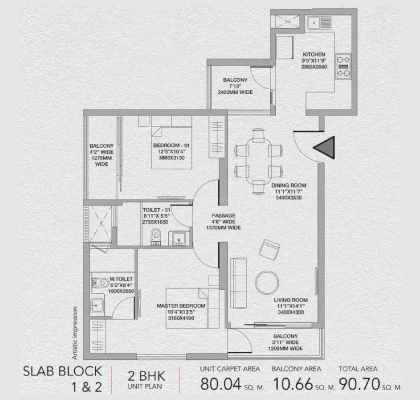Godrej South Estate Floor Plan