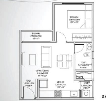 Godrej Splendor Floor Plan