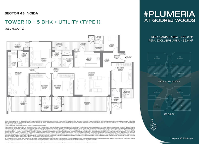 Godrej Woods Floor Plan