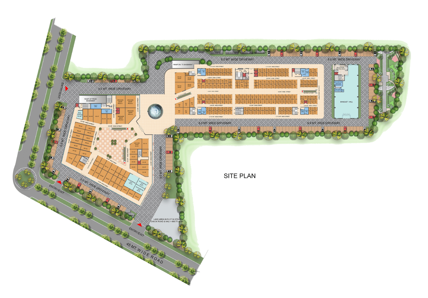 Himalaya City Center Site Map