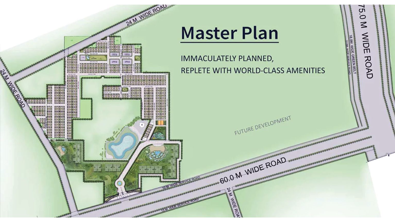 M3M The Marina   Site Map