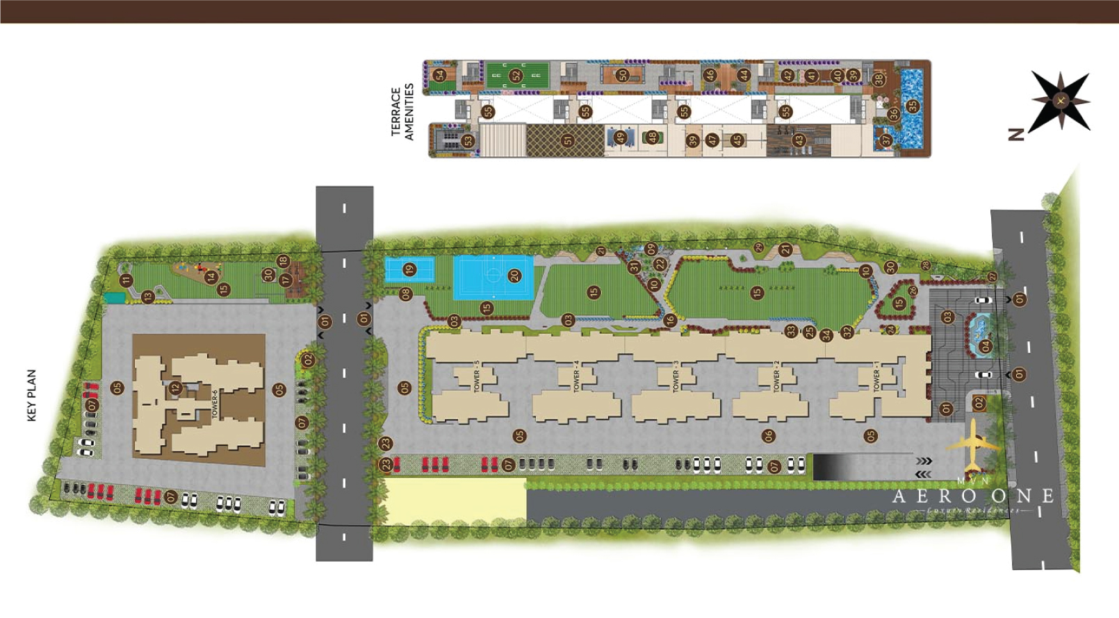 MVN Aero One  Site Map