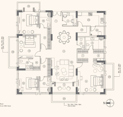 Sanctuary Kolkata Floor Plan