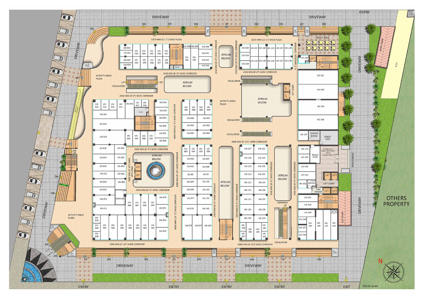 Saya South X  Site Map