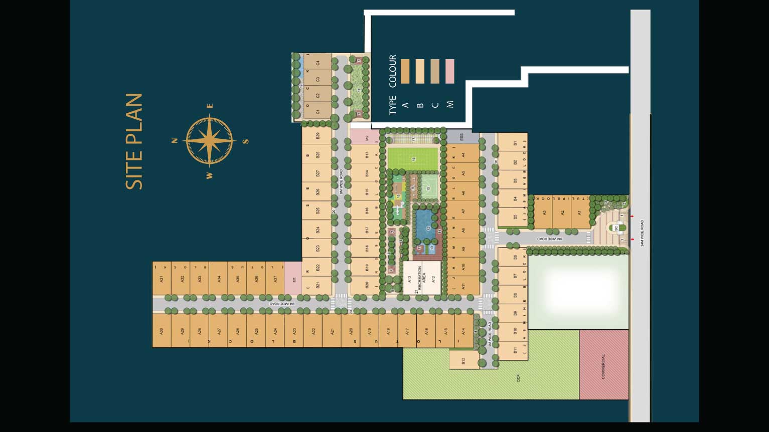 SIGNATURE GLOBAL CITY 63A site map