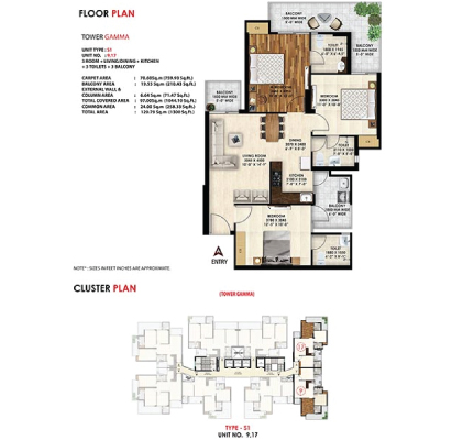 SKA Orion  Floor Plan