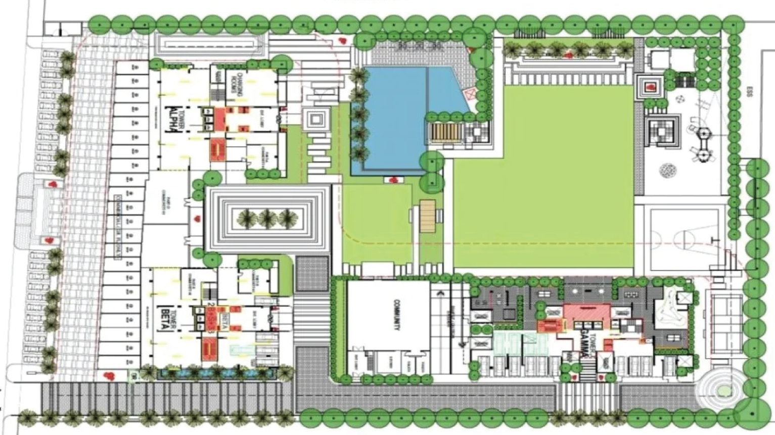 SKA Orion  Site Map