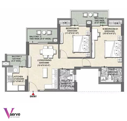 Tata Eureka park Floor Plan