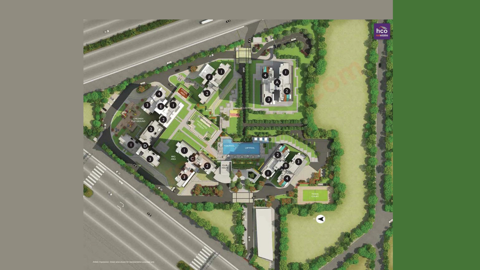 Tata Gurgaon Gateway Site Map